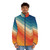 Barricade Geometric Puffer Jacket with abstract, colorful pattern - men front