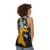 Unisex tank top with "Kill The Bill" vintage-inspired design - women back