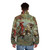 Vintage-inspired sea horse puffer jacket - men back