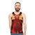 Unisex Red Hunter Tank Top - men