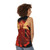 Unisex Red Hunter Tank Top - women back