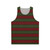 Freddy Krueger Red Green Knit Unisex Tank Top