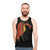 Red dragon unisex tank top - men