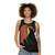 Red dragon unisex tank top - women