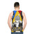 Vintage Velvet Chiptunes Unisex Tank Top - men back