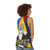 Vintage Velvet Chiptunes Unisex Tank Top - women back