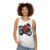 Cool motorcycle unisex tank top - women