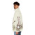 Banjo Llama Puffer Jacket with Alpacas and Musical Instruments - men side left