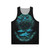 Underwater nature-inspired unisex tank top