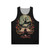 Castlevania inspired vampire hunter unisex tank top