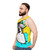 Kermit the Dog Unisex Tank Top - men side