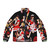 Band Maid Red Flower Puffer Jacket featuring the popular Japanese music group