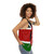 Kenya Flag Unisex Tank Top - women side