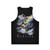 Rebirth Unisex Tank Top featuring digital art design - Back