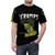 Vintage-inspired t-shirt featuring a graphic design inspired by the alternative rock band, The Cramps - men front