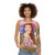 Unisex tank top with pop art design - women