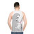 Grim reaper with kitten unisex tank top - men back