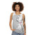 Grim reaper with kitten unisex tank top - women