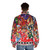 Bakugan Armored Alliance Puffer Jacket, featuring characters from the popular anime series - men back