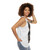 Unisex cat graphic tank top with Ken Carson design - women side