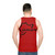 Motorsports unisex tank top with Nürburgring and Nordschleife design - men back