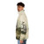 Badger Magick Puffer Jacket with whimsical fantasy design - men side left
