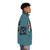 Badass poet mermaids puffer jacket featuring a whimsical mermaid design - men side right