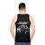 Retro 1965 Mustang Fastback Unisex Tank Top - men back