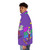 The Owl House inspired puffer jacket featuring the Bad Girl Coven design - men side left