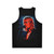 Retro grunge 90s Nirvana inspired unisex tank top - Back