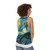 Unisex Starry Night Nightmare Before Christmas Tank Top - women back