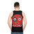 Starchild Kiss The Band Unisex Tank Top - men back