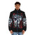 Baby Metal Inspired Puffer Jacket with Anime and Cartoon Designs - men front