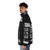 Back to the Future BTTF Icon Set Puffer Jacket with minimalist designs - men side left
