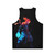 Dead Cells character design unisex tank top - Back
