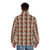 Bridgerton Inspired Puffer Jacket with Regency Era Charm - men back