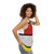 Unisex De Stijl Art Mondriaan Tank Top - women side