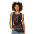Retro 80s Karate Man Unisex Tank Top - women