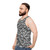 Kappa Twitch emote abstract pattern unisex tank top - men side