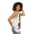 Ranxerox comic book character head design on unisex tank top - women side