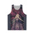 Desaturated unisex tank top featuring Ranni and Blaidd from Elden Ring