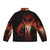 Mythosaur Skull Puffer Jacket - Star Wars Mandalorian Inspired Apparel - Back