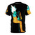 Ancient Egyptian Inspired Modern Art T-Shirt with Osiris Design