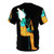Ancient Egyptian Inspired Modern Art T-Shirt with Osiris Design - Back