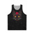 Day of the Dead Kitty Cat Sugar Skull Unisex Tank Top
