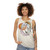 Kami Unisex Tank Top featuring Okami inspired Japanese culture design - women