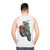 Kamen Rider V3 Superhero Motorcycle Unisex Tank Top - men back
