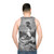 Unisex tank top featuring Davide E Golia biblical history artwork - men back