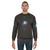 Zima Blue Futuristic Sweatshirt - men