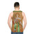 Alphonse Mucha Four Seasons Unisex Tank Top - men back